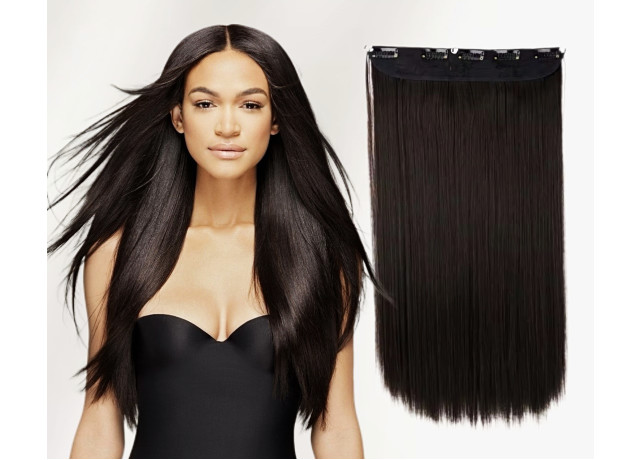 Trese de Par DeLuxe #1B Negru Natural